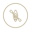 Ícono de kayak